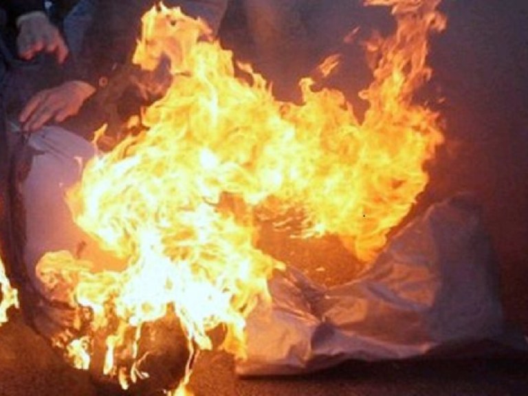 На николаевском рынке нашли обгоревший труп