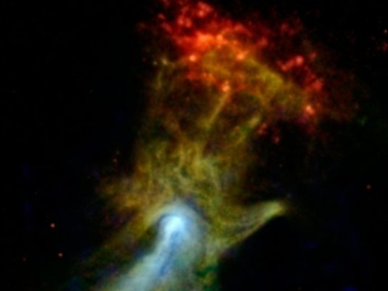 NASA удалось сфотографировать космическую &#171;руку Бога&#187; (ФОТО)