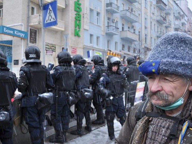 В МВД отрицают введение «особого режима» в центре Киева