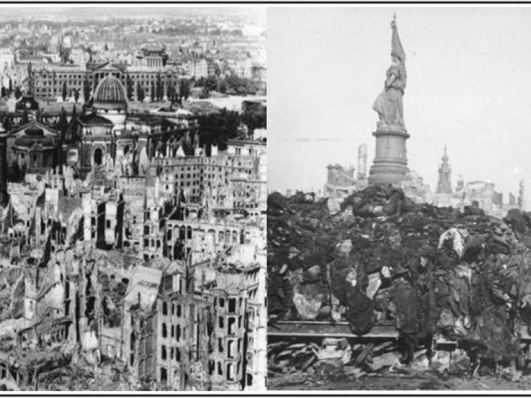 11 000 жителей Дрездена почтили память жертв войны