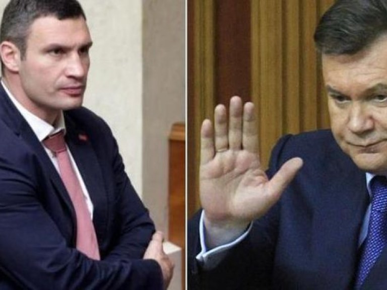 Кличко встречается с Януковичем на Банковой
