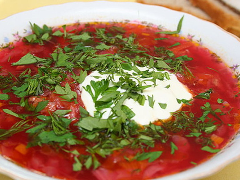 Украинский борщ дорожает быстрее доллара