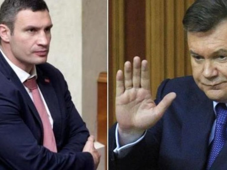 Кличко назвал отставку Януковича нереальной