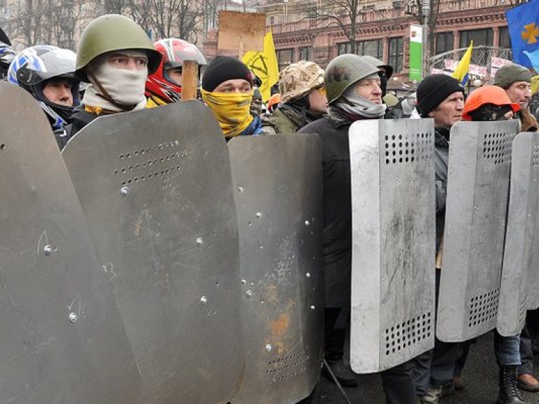 Демонстранты захватили Министерство культуры Украины