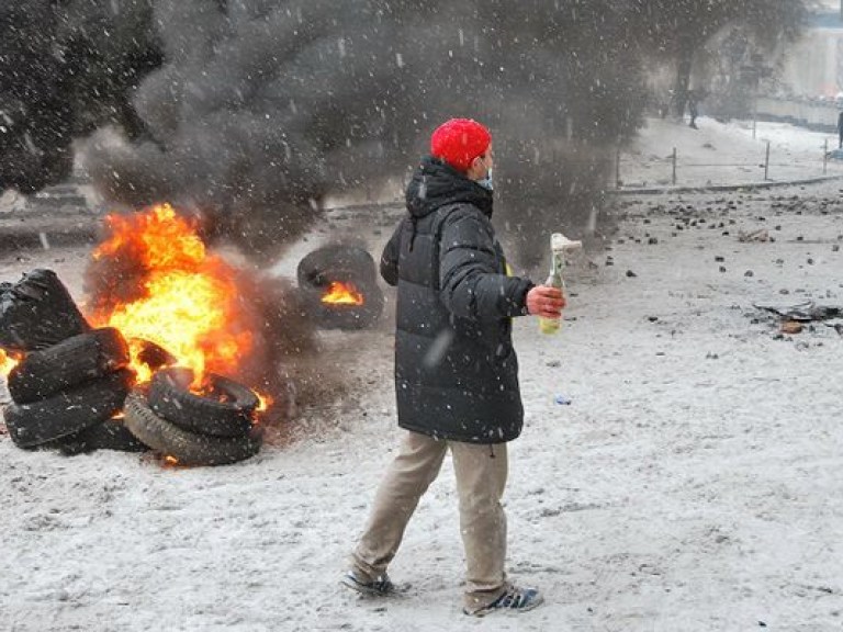 Умер еще один участник акций протеста в центре Киеве