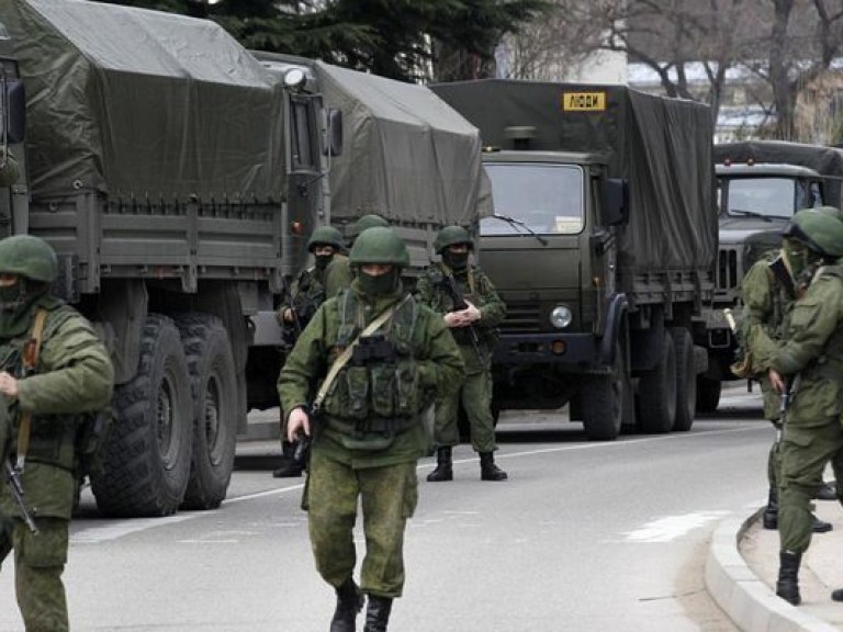 В Бахчисарае начался захват украинской военной части