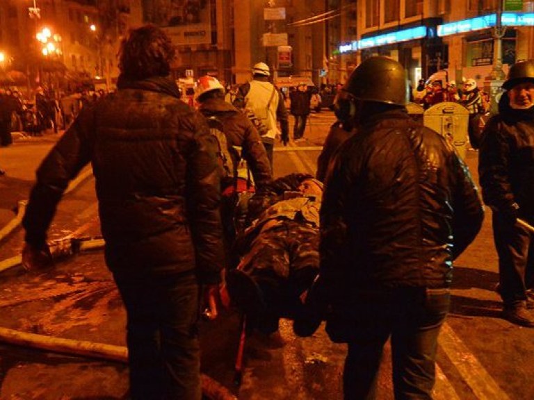 Количество жертв акций протестов в Украине увеличилось до 102 человек &#8212; Минздрав