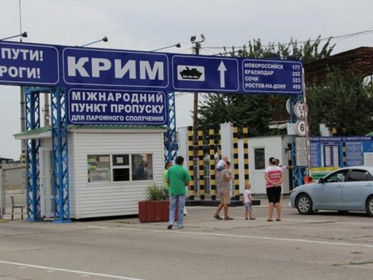 Соболев рассказал, кто будет выдавать разрешения на въезд в Крым