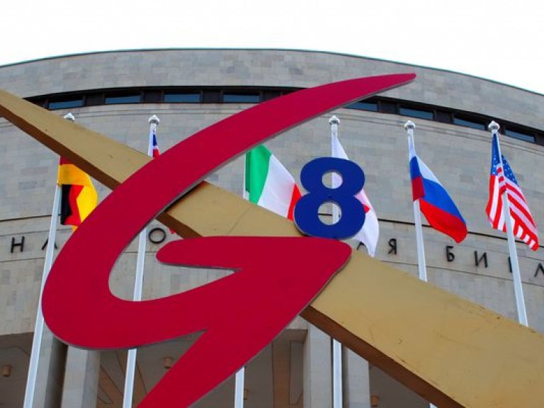 Сегодня лидеры стран G7 обсудят аннексию Крыма