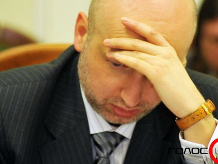Проснулись: Турчинов наконец-то созывает заседание СНБО в связи с ситуацией на востоке
