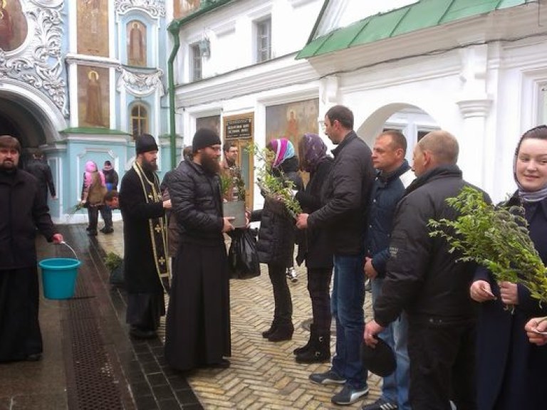 В Киеве отпраздновали Вербную неделю (ФОТО)