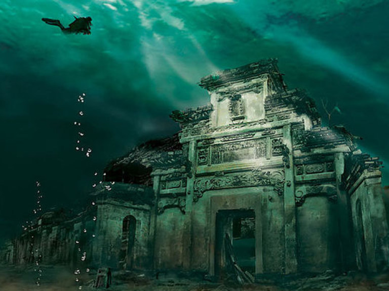 Затонувший город Lion city – китайская Атлантида
