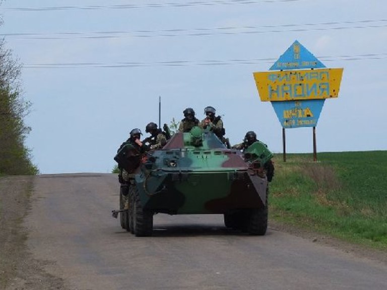 Украинские силовики по непонятной причине покинули Краматорск