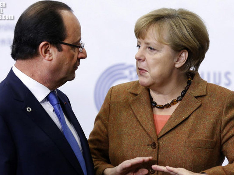 Франция и Германия грозят России санкциями в случае срыва президентских выборов в Украине