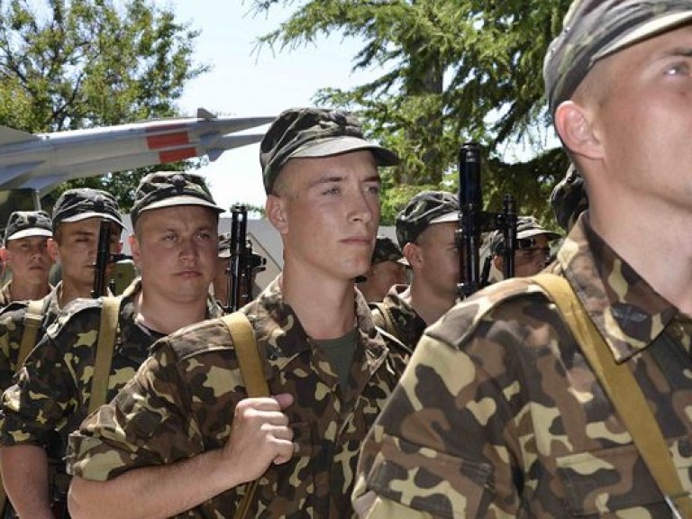 В Киеве стартовал призыв на срочную военную службу