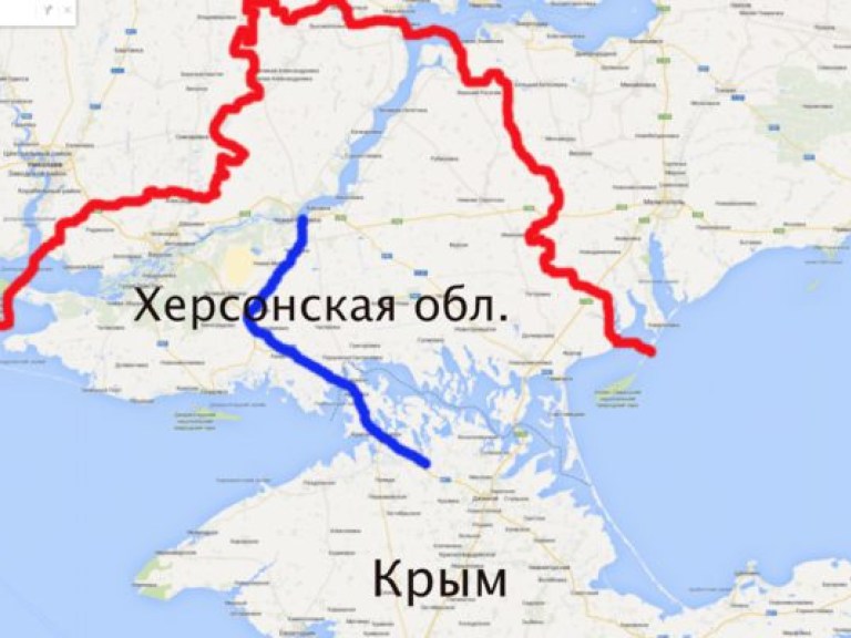 ОБСЕ признала факт перекрытия Северо-Крымского канала плотиной (ВИДЕО)