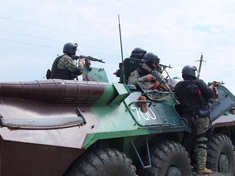 В Луганске боевики взяли под контроль воинскую часть Нацгвардии