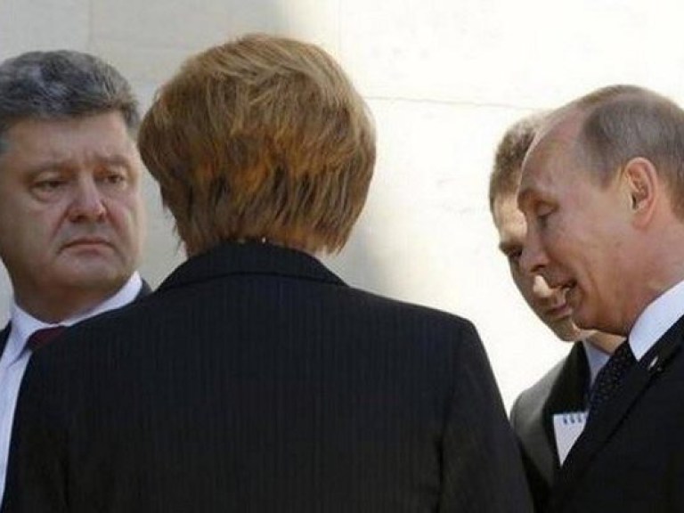 В. Небоженко: «Путин под давлением Европы признал Порошенко Президентом Украины»