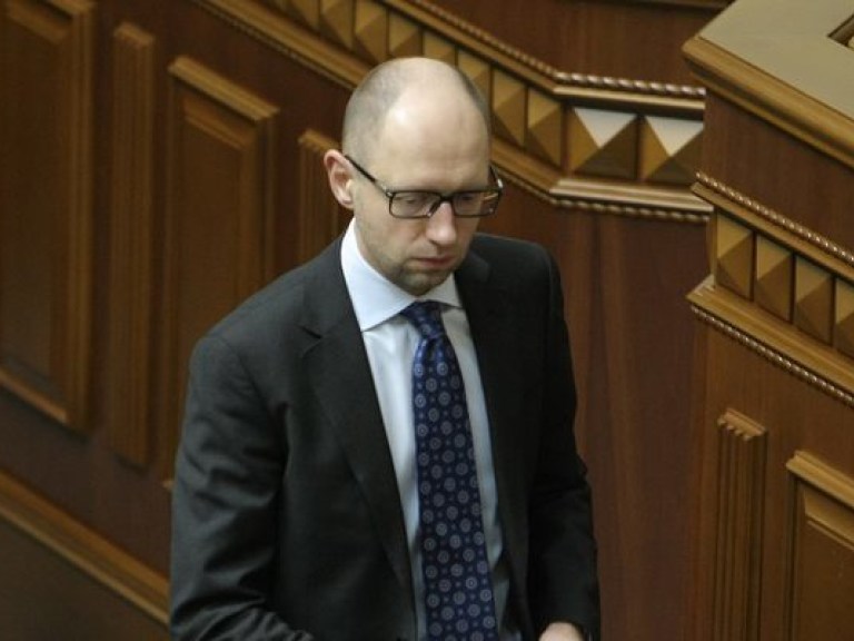 Правительство ограничено в кредитном ресурсе для украинской экономики — Яценюк