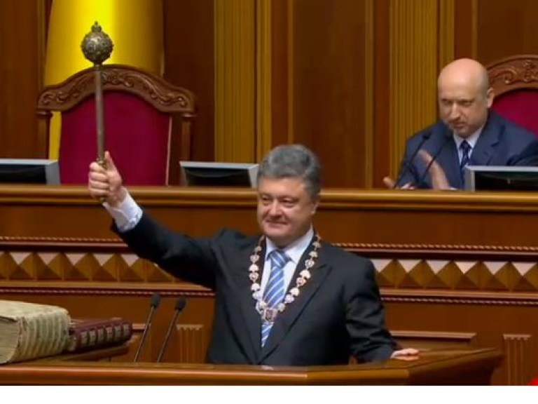 Порошенко: Я хочу мира и добьюсь единства Украины