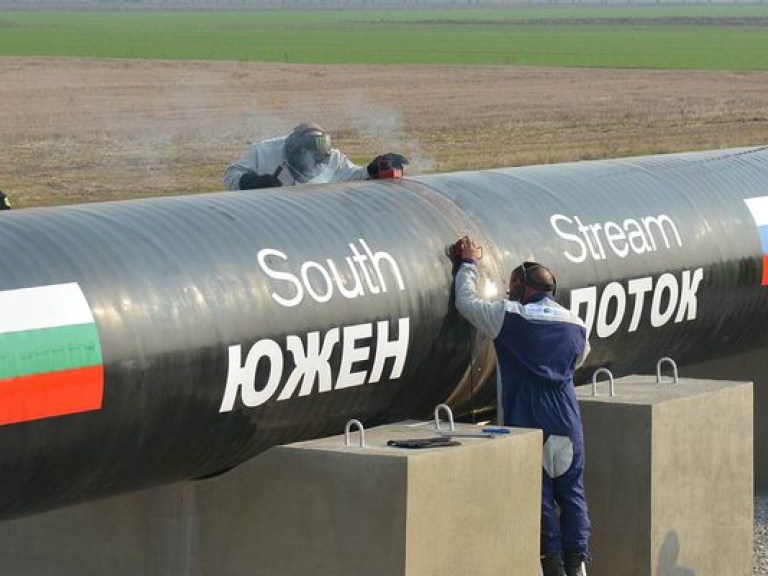 Болгария приостановила работы по строительству «Южного потока»