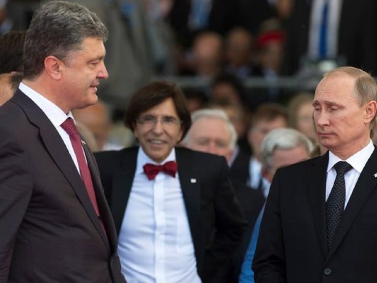Порошенко поговорил с Путиным о ситуации на востоке Украины