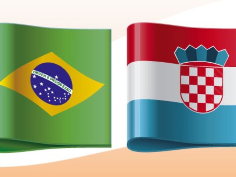 Чемпионат мира по футболу в Бразилии. Матч открытия. Бразилия &#8212; Хорватия 3:1 онлайн-трансляция матча