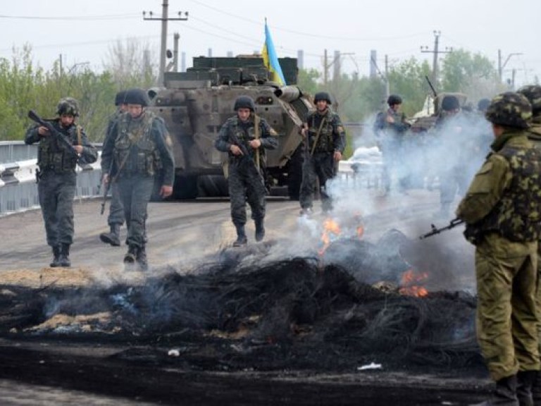 В Славянске украинские военные обезвредили снайпера