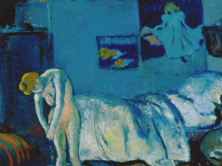 Под «Синей комнатой»  Пикассо скрывался портрет мужчины