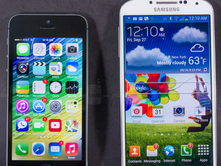 iPhone 5S в 2014 побил рекорды смартфонов Samsung