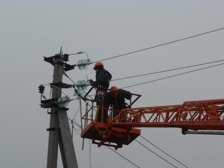 В Луганске отсутствует свет