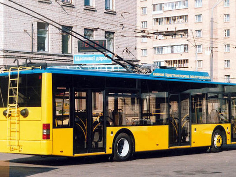 В Киеве появится новый троллейбусный маршрут