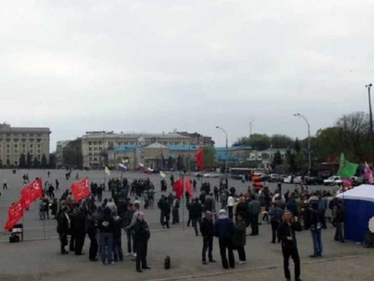 В Харькове состоялся митинг в поддержку федарализации Сибири