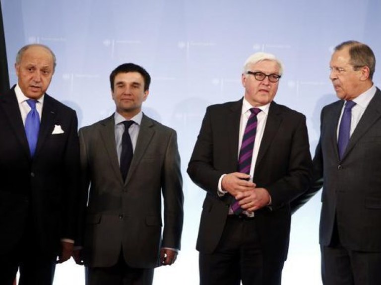 В Берлине главы МИДов Украины, РФ, Германии и Франции договорились о дальнейших встречах