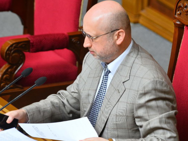 Готин: Аппарат ВРУ не считает Турчинова должностным лицом