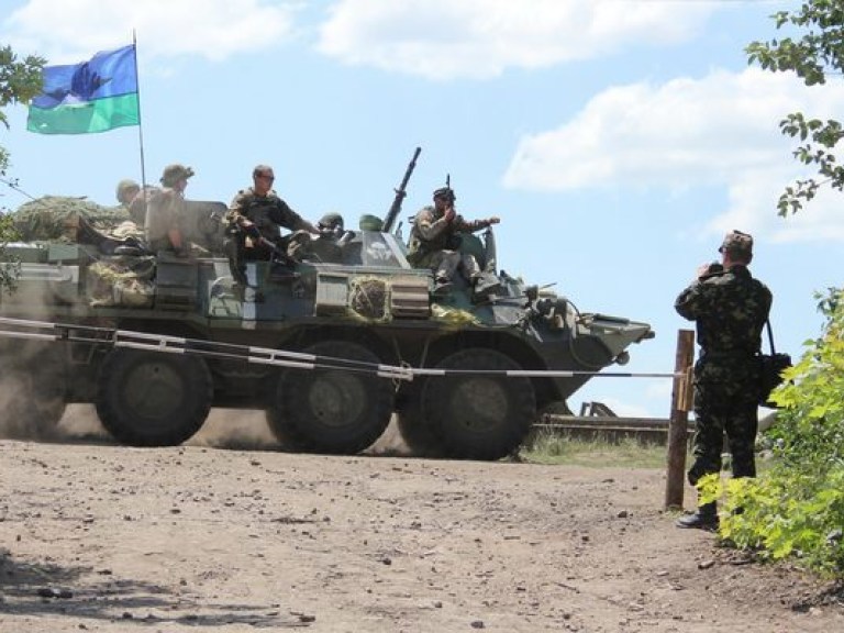 Штаб АТО: Самой напряженной обстановка остается в районе Дебальцево