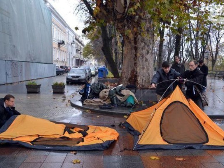 В Одессе тревожно: ожидают провокаций со стороны активистов майдана (ВИДЕО)