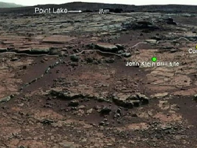 Марсоход Curiosity нашёл на Красной планете признаки жизни (ВИДЕО)