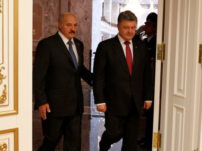 Порошенко и Лукашенко проведут встречу во второй половине дня
