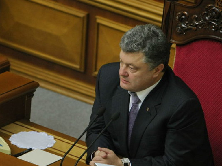 Порошенко приехал в парламент &#8212; СМИ