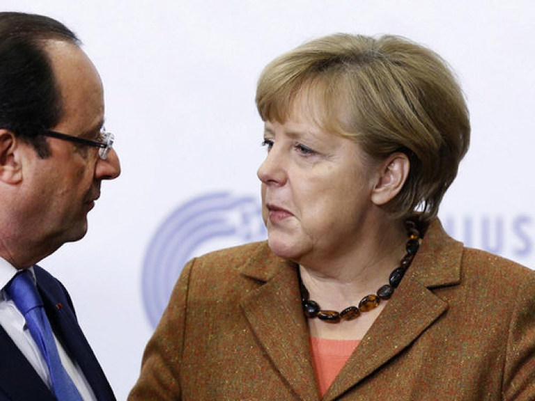Меркель и Олланд сегодня прилетят на переговоры в Киев, после чего отбудут в Москву