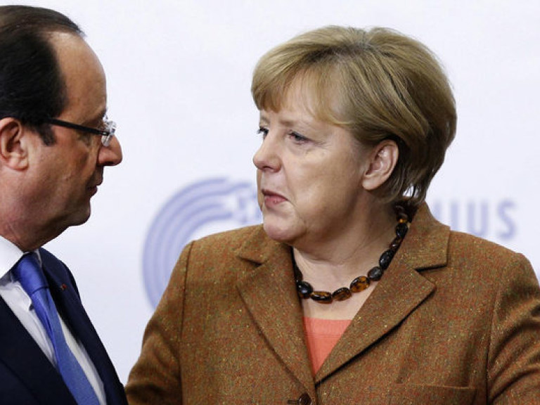 Меркель, Олланд и Путин договорились о корректировке Минских соглашений