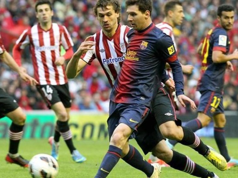 Атлетик — Барселона 2:5 онлайн-трансляция матча