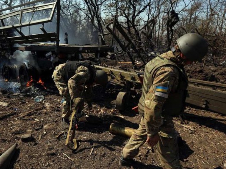 90 украинских военных попали в плен под Дебальцево, еще 82 пропали без вести &#8212; Генштаб