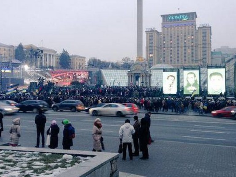 На Майдане Незалежности установили металлоискатели (ФОТО)