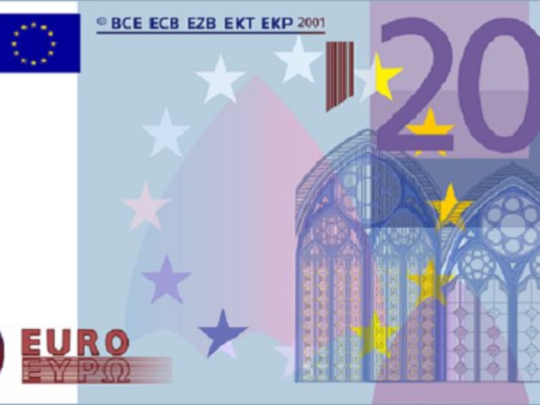 В Германии представили обновленную купюру достоинством в 20 евро