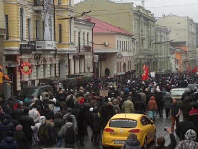 Харьковская милиция ожидает антиправительственные митинги и голодные бунты