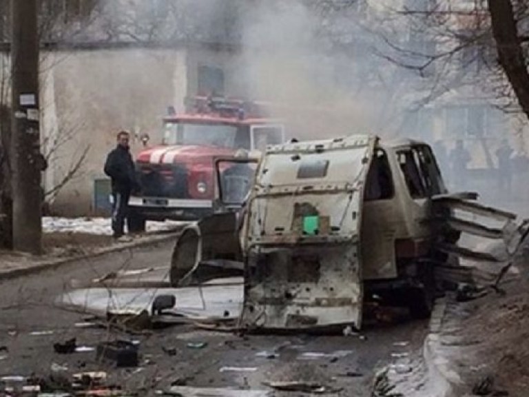 В МВД назвали основную версию взрыва автомобиля комбата &#171;Слобожанщины&#187; в Харькове