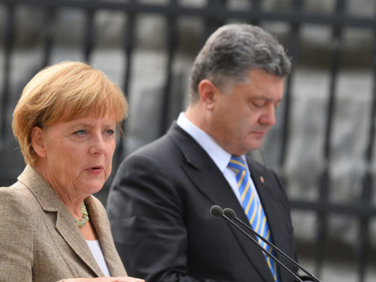 Порошенко встретится с Меркель в Берлине 16 марта