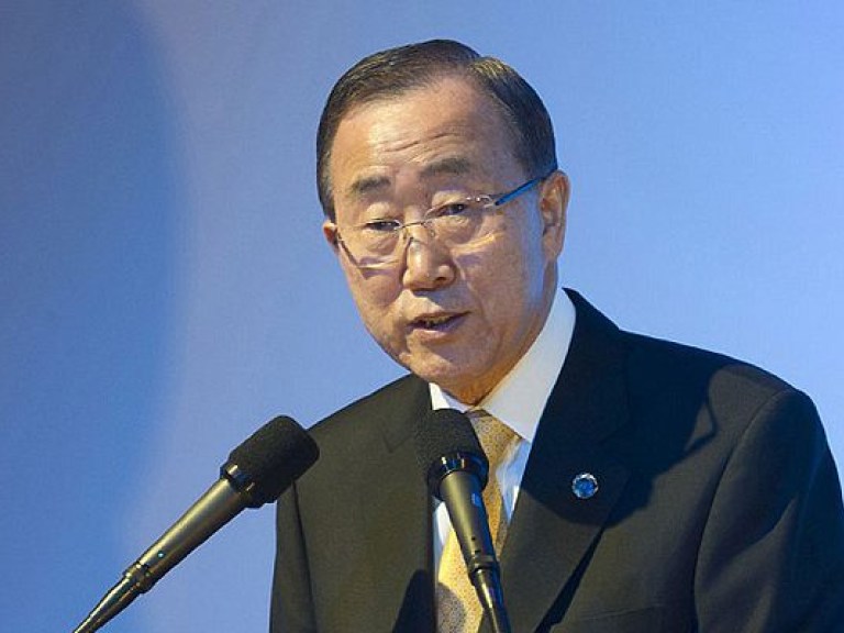 Генсек ООН выразил солидарность с пострадавшими от аварии на ЧАЭС